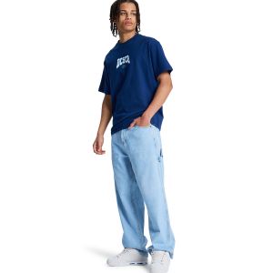 Men's Baggy Denim Carpenter Pants