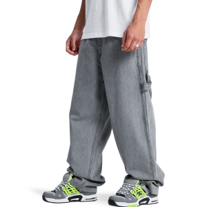 Alternative view of Men's Baggy Denim Carpenter Pants
