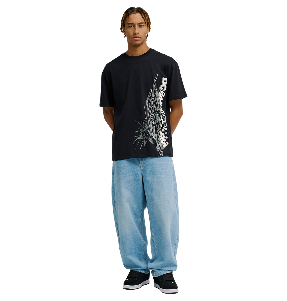 Men's DC Side Flame Tee - 图片 5