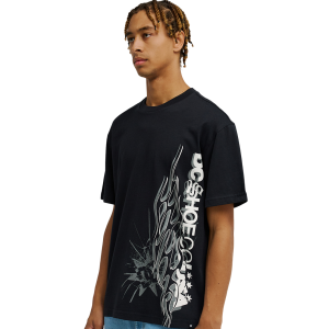 Alternative view of Men's DC Side Flame Tee